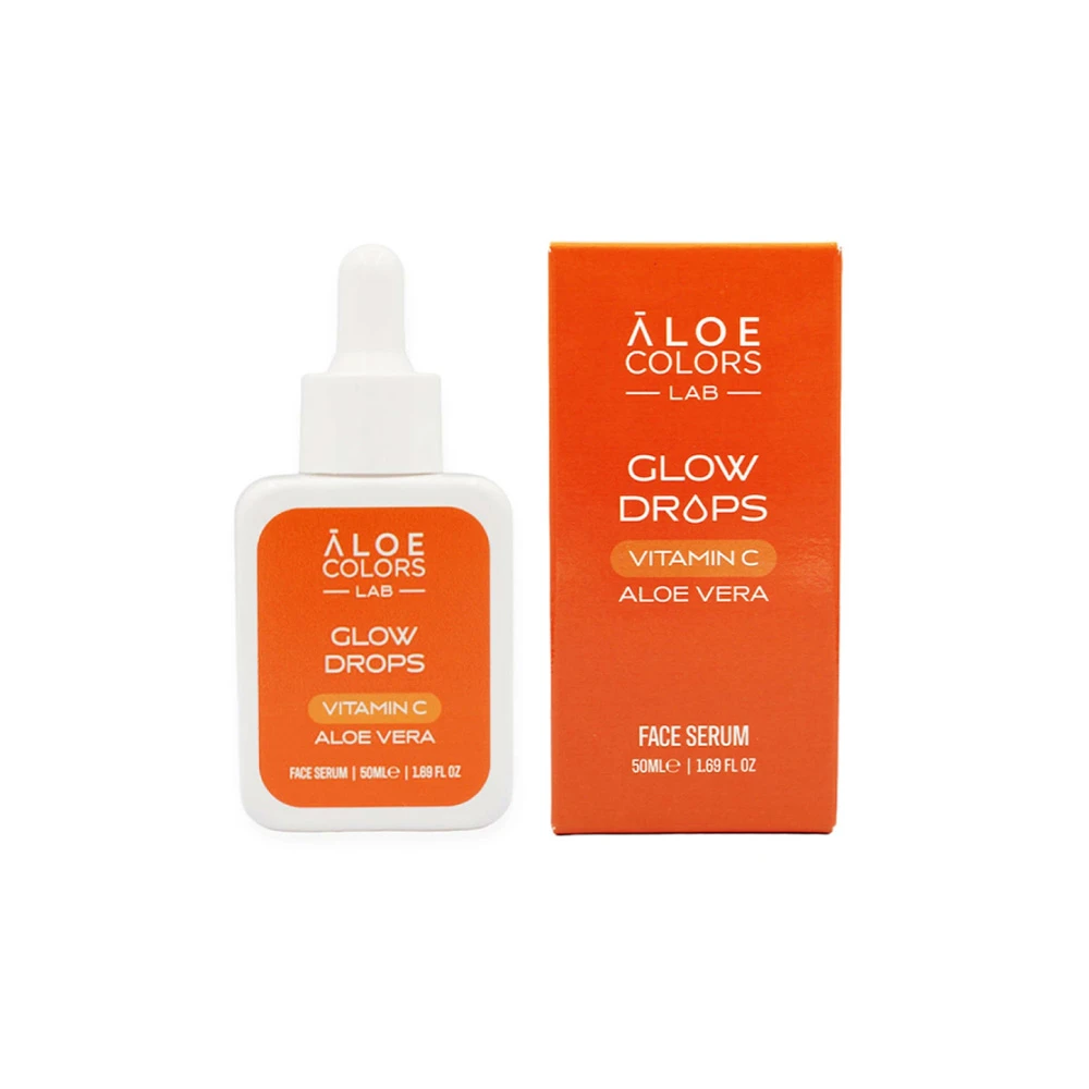 Aloe Colors Face Serum Glow Drops Vit C 50ml