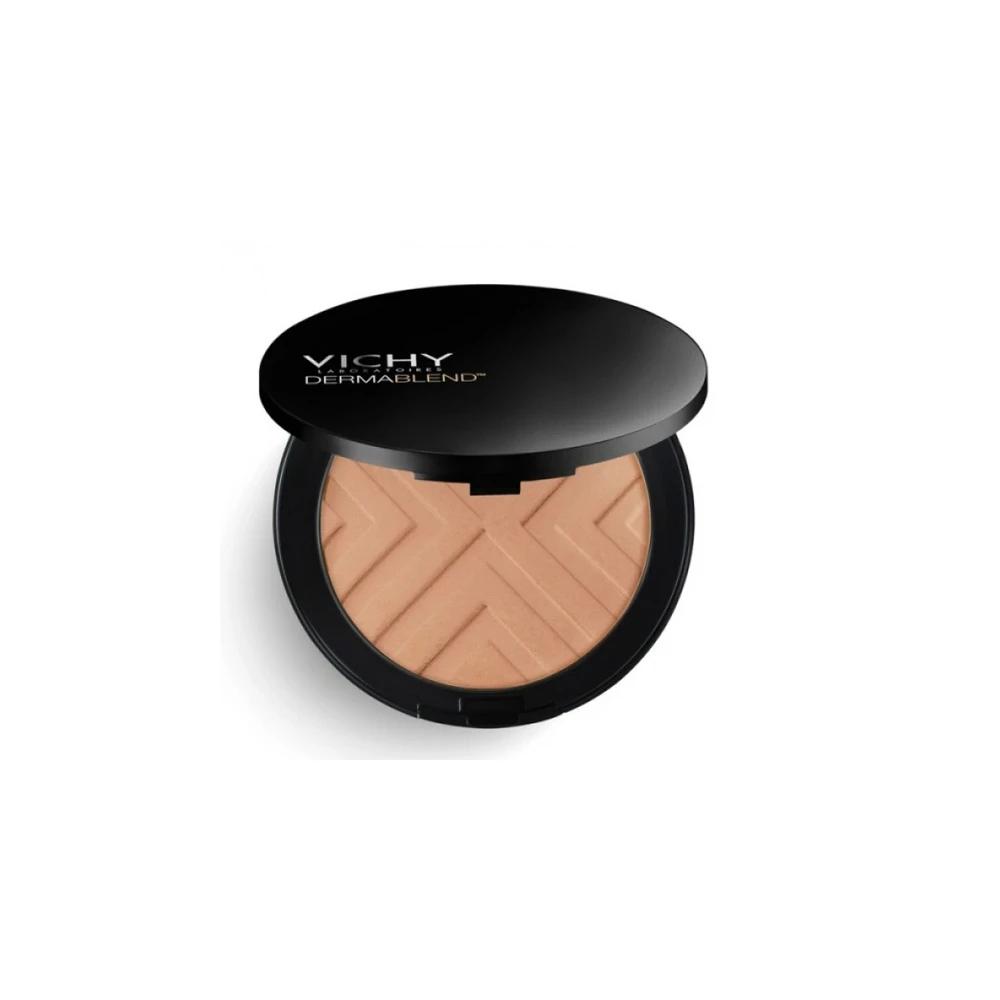 Vichy Dermablend Covermatte Compact Powder Foundation SPF25 No.45 Gold For Normal To Oily Skin 9.5gr