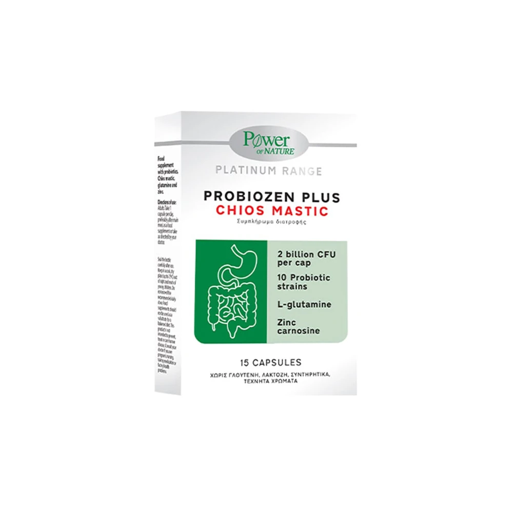 Power Health Platinum Range Probiozen Plus Chios Mastic 15 caps