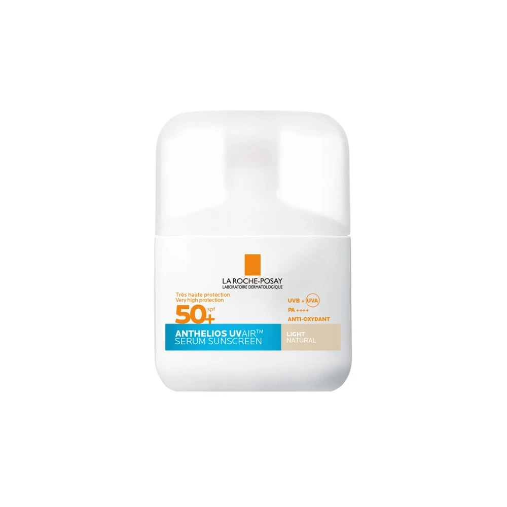 La Roche Posay Anthelios UV AIR SPF50+ Aντηλιακό Προσώπου Με Αέρινη Υφή Για 16ωρη Αντιοξειδωτική Προστασία Με Xρώμα Light Aπόχρωση 50ml