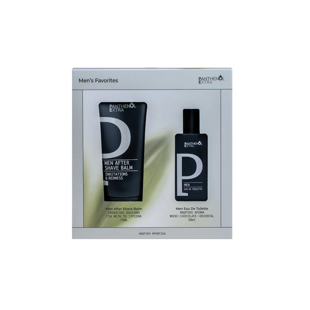 Medisei Promo Panthenol Extra Men’s Favorites Men Eau de Toilette 50ml & Men After Shave Balm 75ml