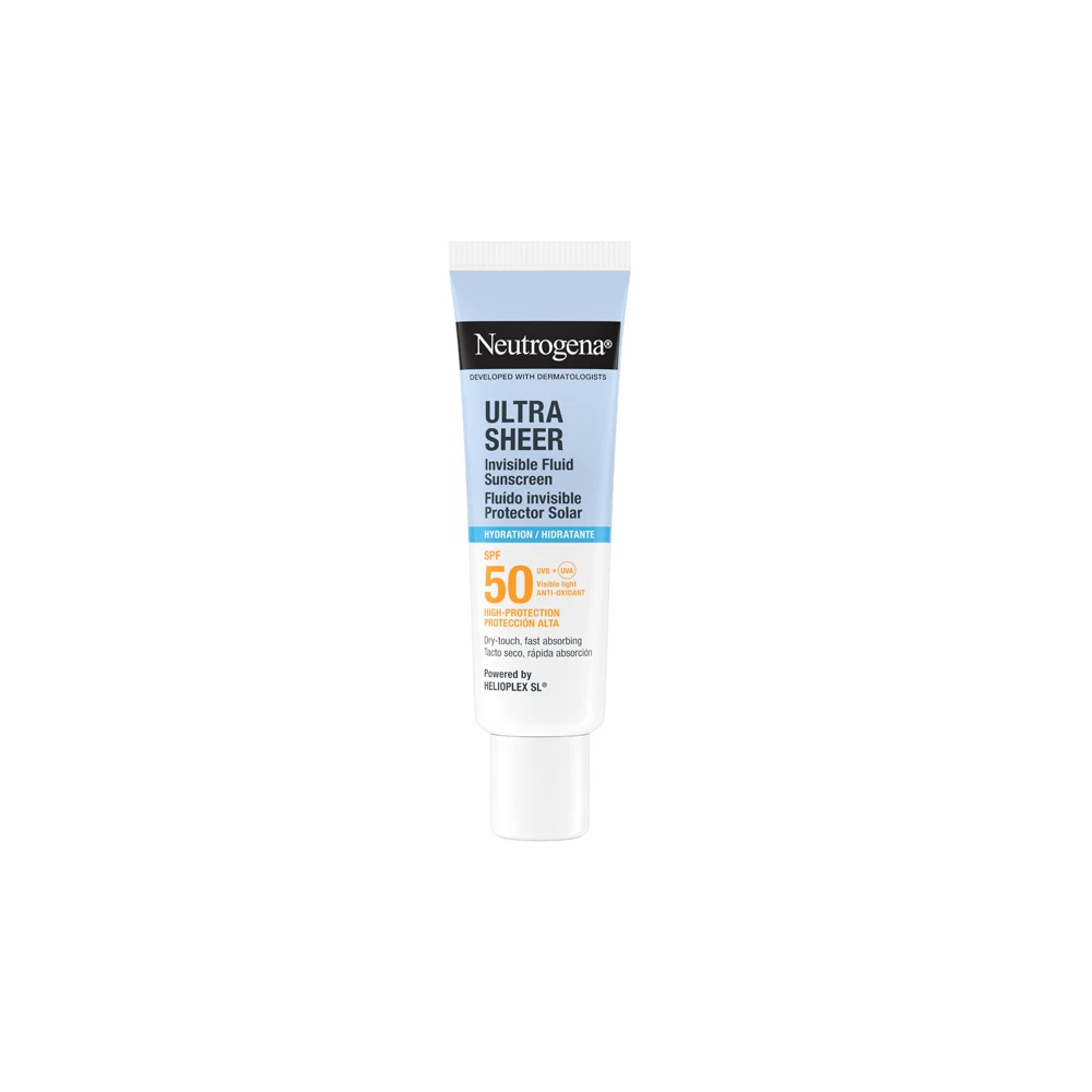 Neutrogena Ultra Sheer Invisible Fluid Hydration Sunscreen SPF50 50ml