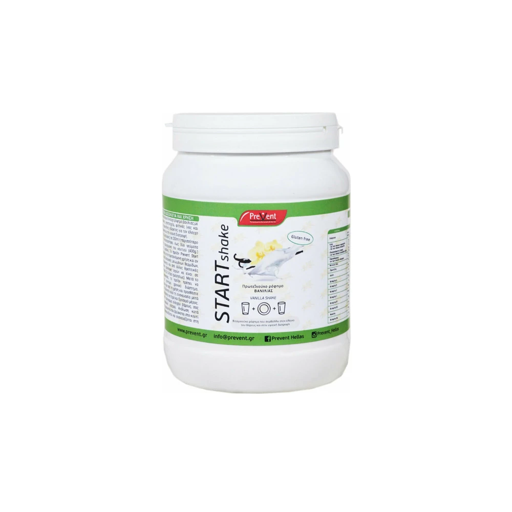 Prevent Start Shake Συμπλήρωμα Για Αδυνάτισμα Με Γεύση Βανίλια 430gr