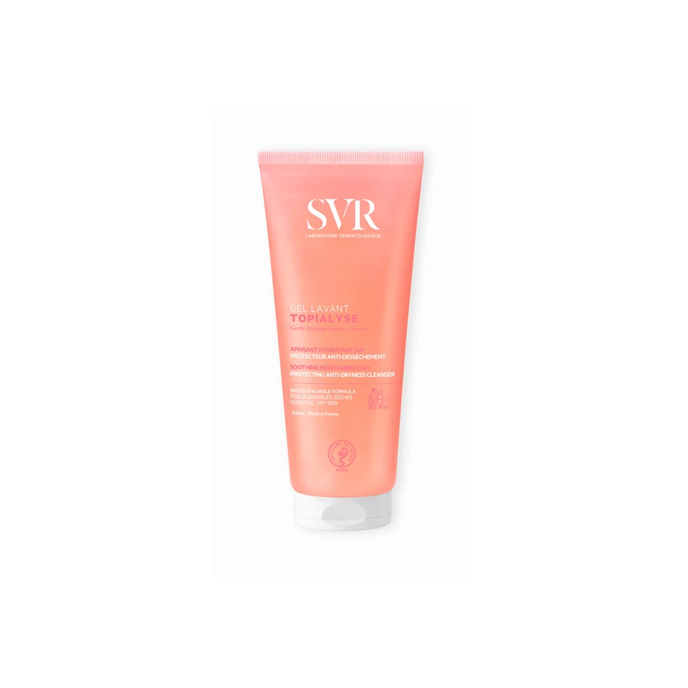 SVR Topialyse Gel Lavant Τζελ Καθαρισμού Προσώπου & Σώματος Για Ξηρό & Ευαίσθητο Δέρμα 200ml