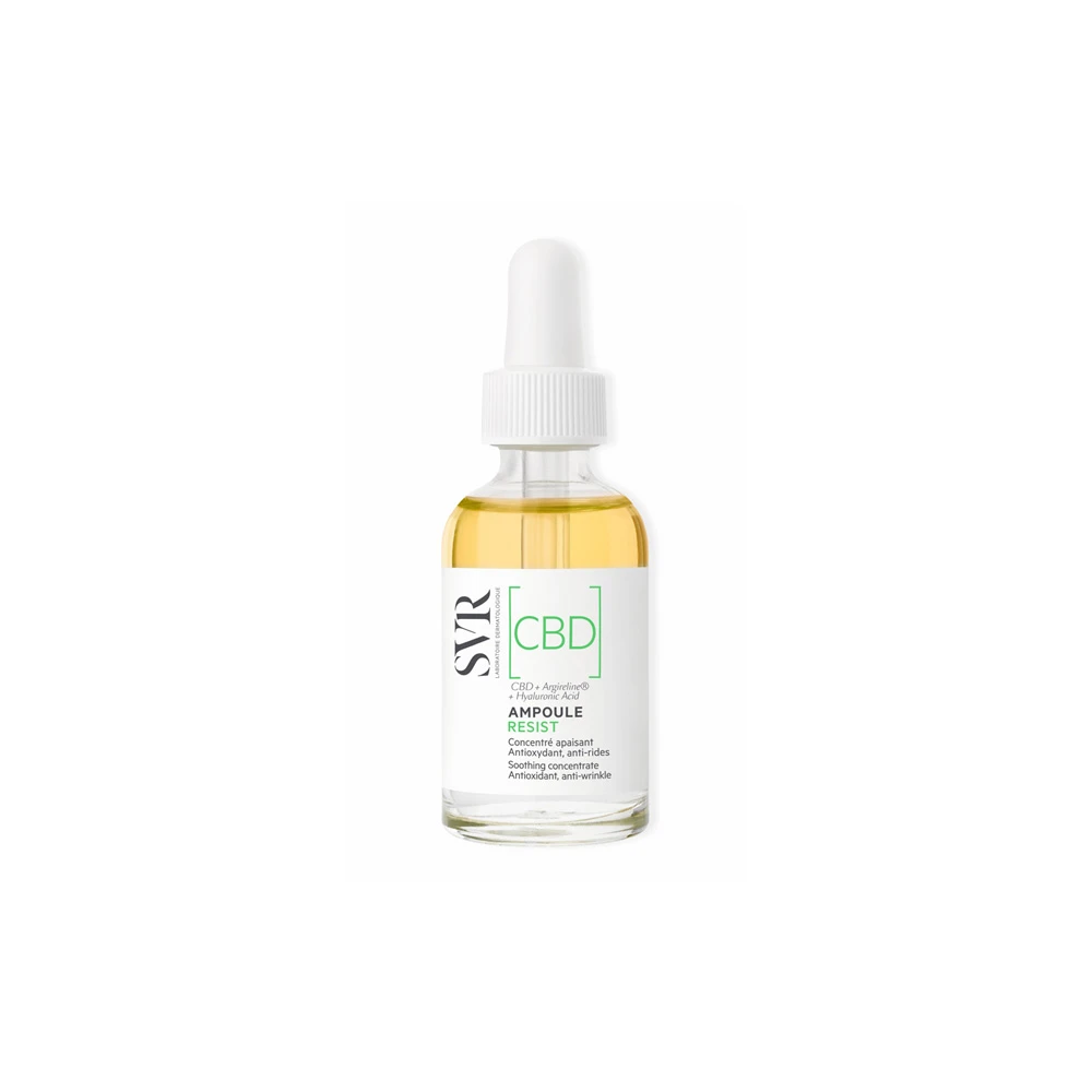 SVR [CBD] Ampoule Resist Αντιρυτιδικός & Καταπραϋντικός Ορός Προσώπου Mε Καθαρή CBD 30ml