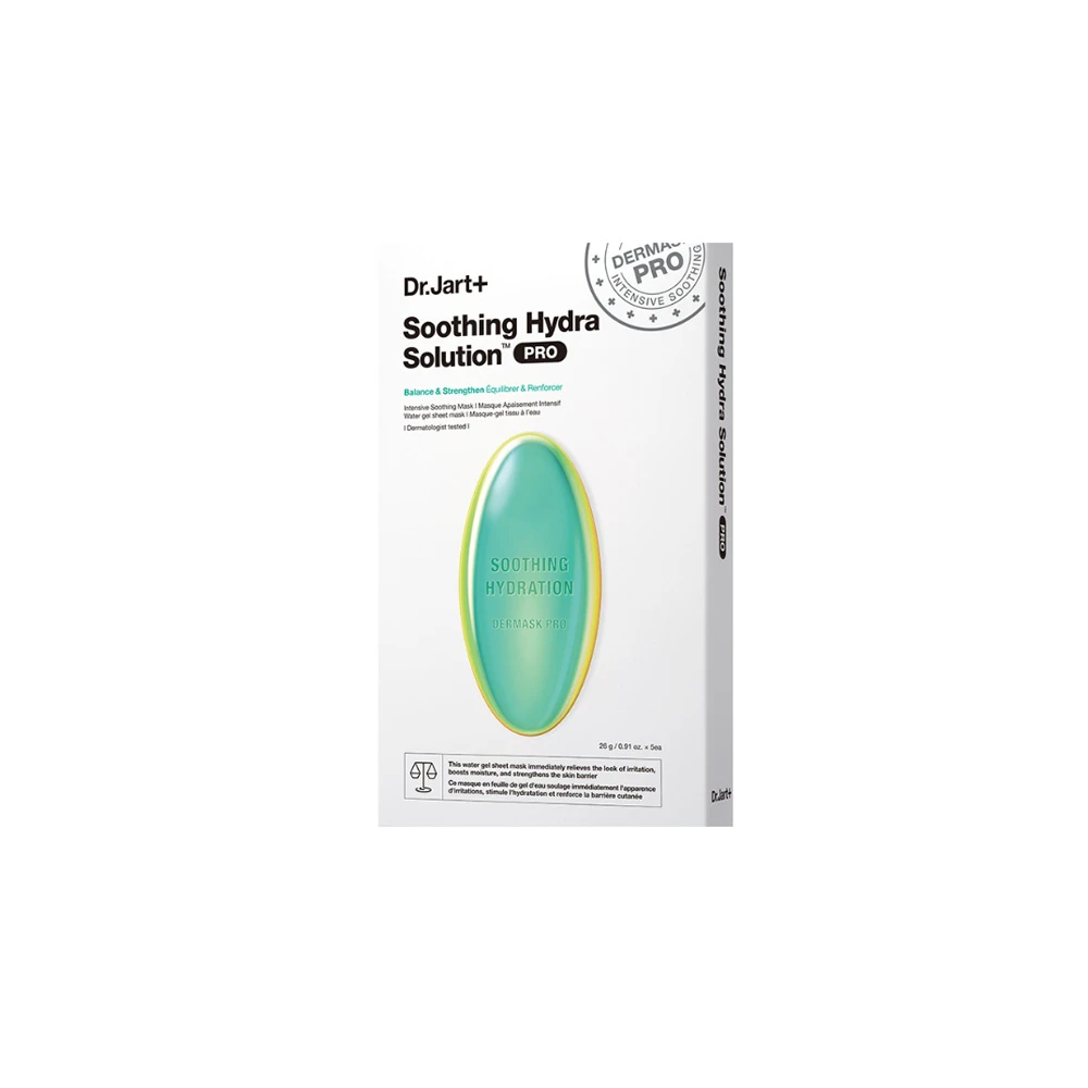 Dr. Jart+ Dermask Soothing Hydra Solution Pro Μάσκα Προσώπου Για Καταπράυνση 26gr