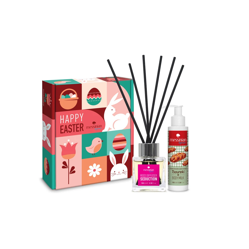 Messinian Spa Promo Body Milk Tsoureki 100ml & Reed Deffuser Seduction 100ml