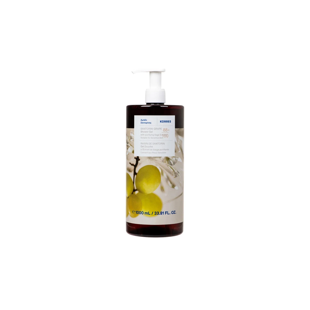 Korres Santorini Grape Shower Gel 1Lt