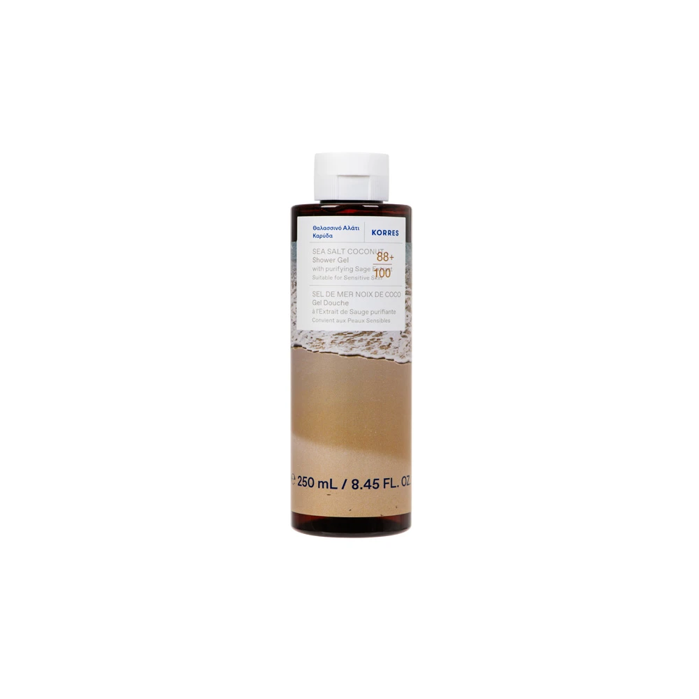 Korres Sea Salt Coconut Shower Gel 250ml