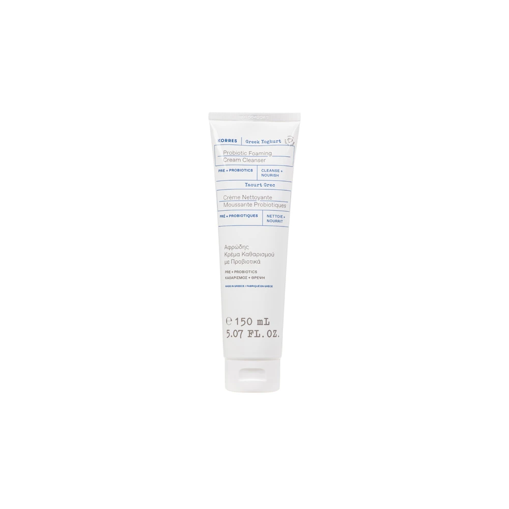 Korres Greek Yoghurt Probiotic Foaming Cream Cleanser 150ml