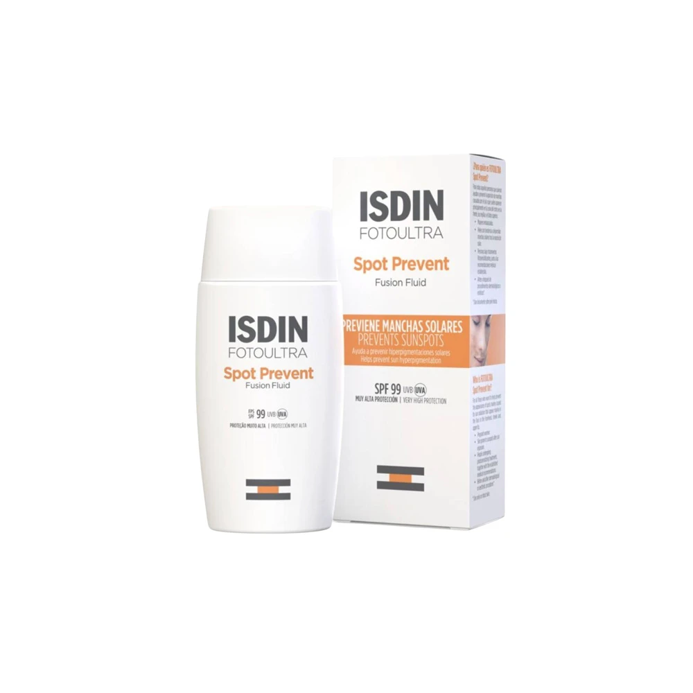 ISDIN Spot Prevent Facial Sunscreen For The Prevention Of Hyperpigmentation SPF50+ 50ml