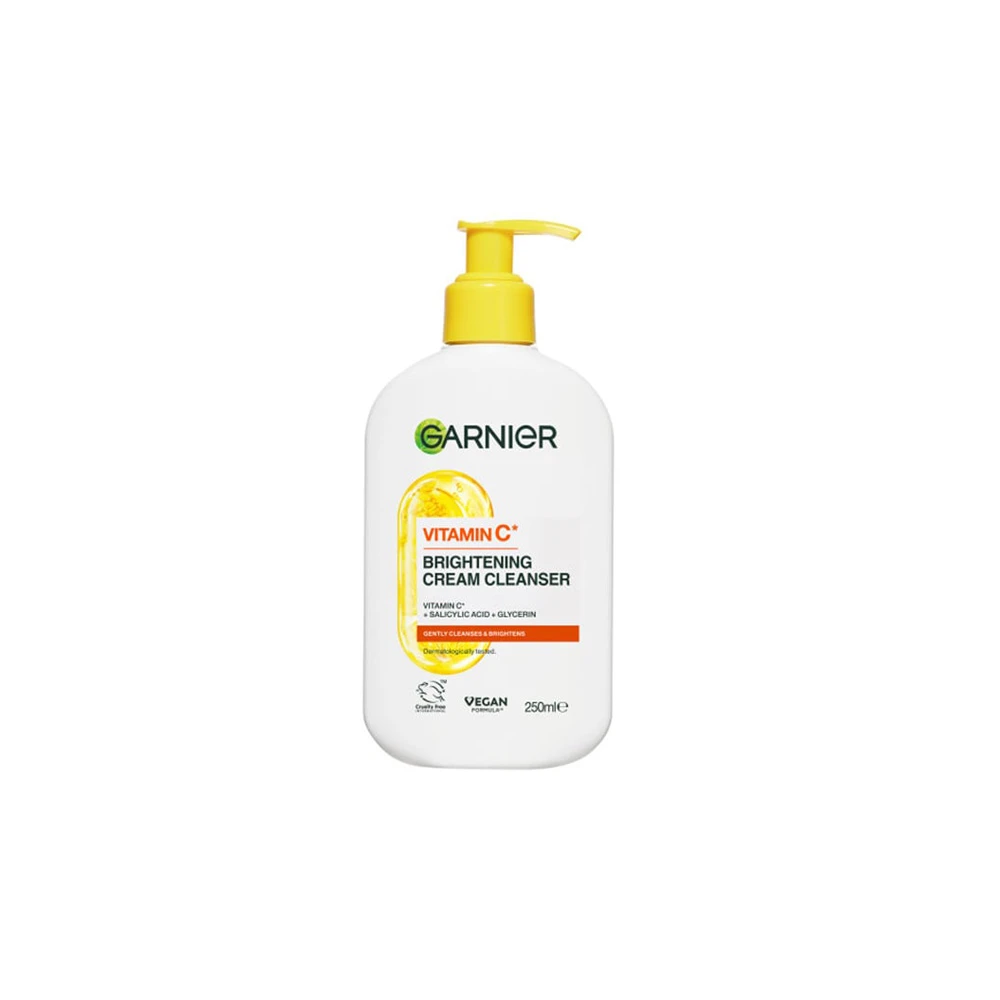 Garnier Vitamin C Brightening Cream Cleanser Κρέμα Καθαρισμού Προσώπου 250ml