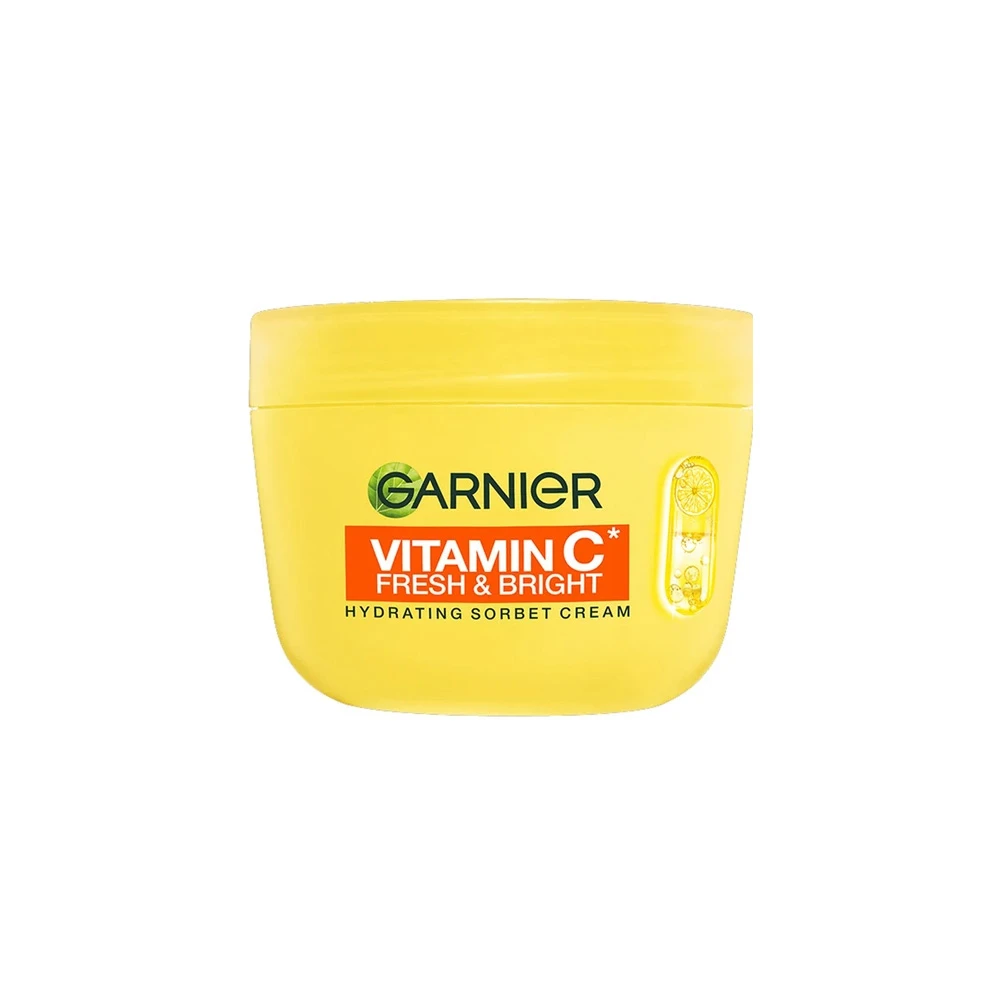 Garnier Vitamin C Fresh & Bright Hydrating Sorbet Cream Ενυδατική Σορμπέ Κρέμα Με Βιταμίνη C 85ml