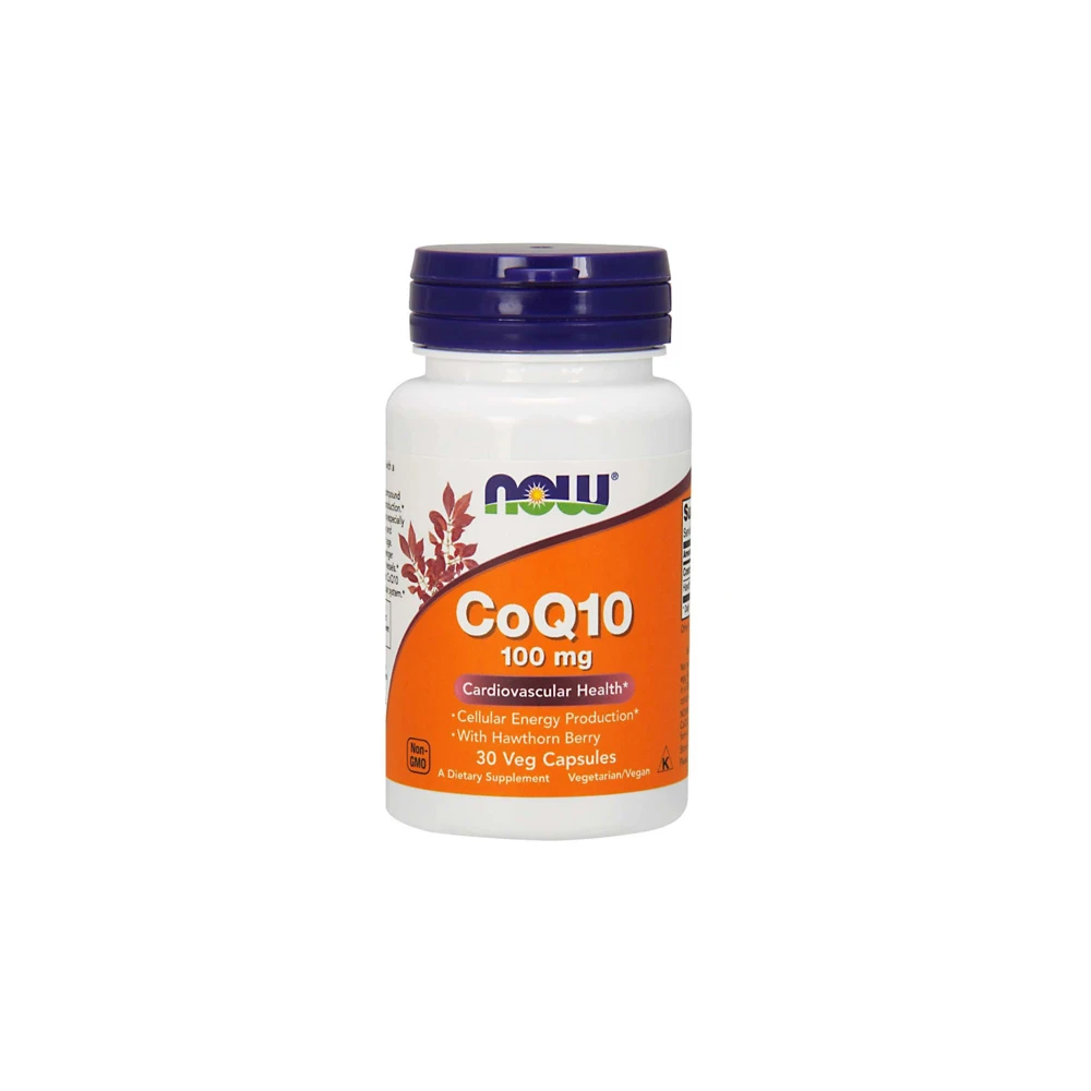 Now Co Q10 100mg Συνένζυμο Q10 30 φυτικές κάψουλες