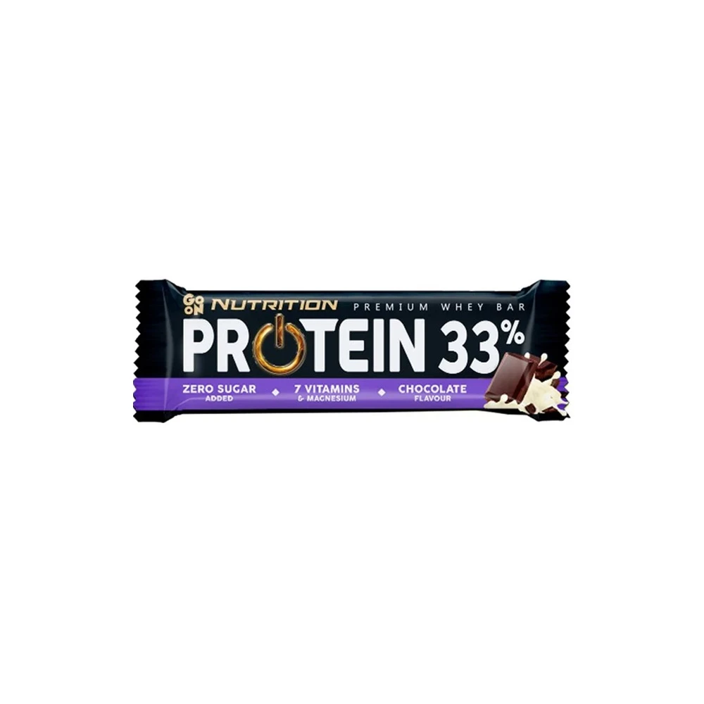 Go On Nutrition Premium Whey Bar Protein 33% Chocolate 50gr
