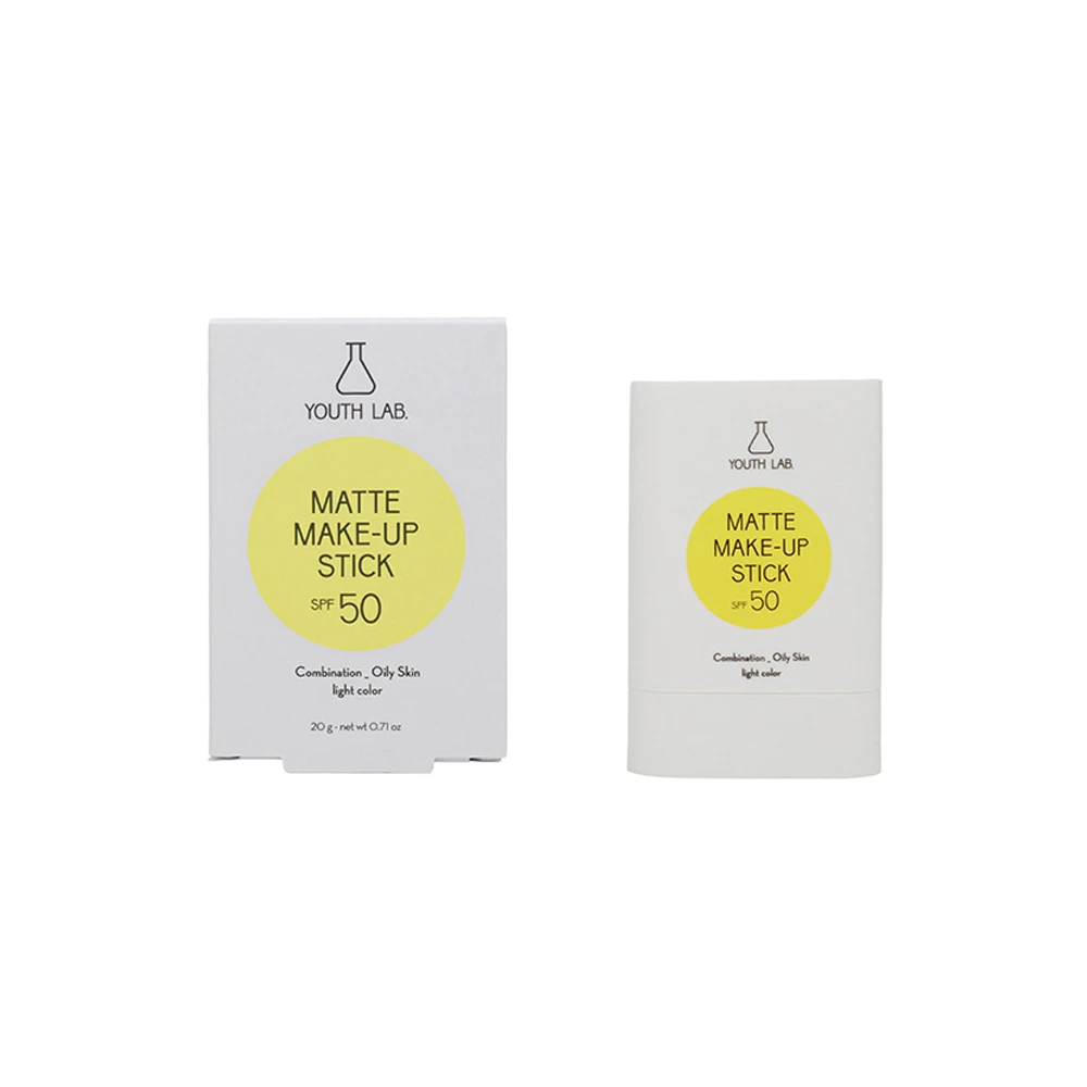 YOUTH LAB. Matte Make-Up Stick Aντηλιακό Στικ Light SPF50 20gr