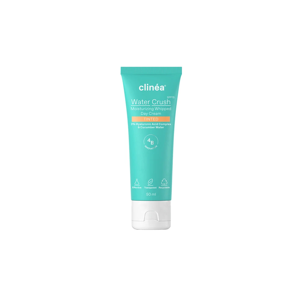 Clinéa Water Crush Tinted SPF15 Ενυδατική Κρέμα Ημέρας Με Χρώμα 50ml