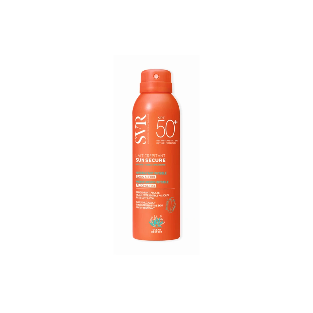 SVR Sun Secure Lait Crepitant Γαλάκτωμα Mist Για Πρόσωπο & Σώμα SPF50+ 200ml