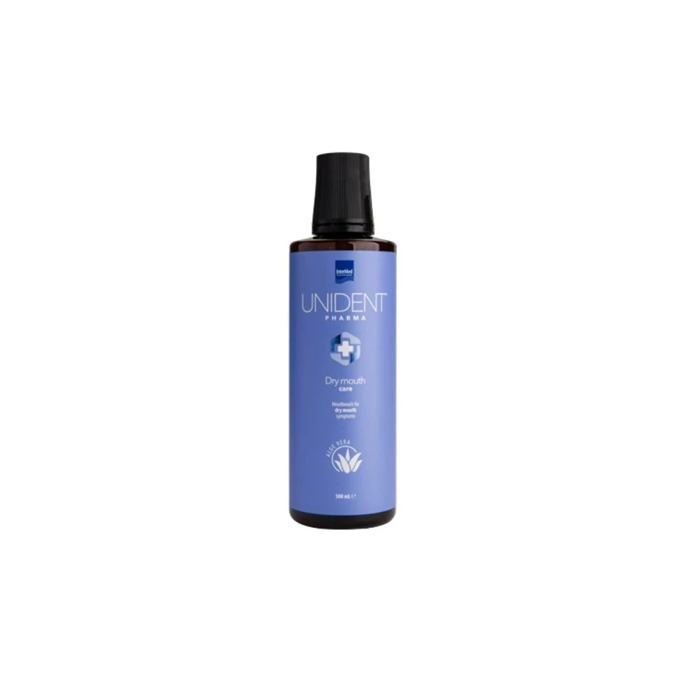 InterΜed Unidert Pharma Dry Mouth Care Mouthwash 500ml