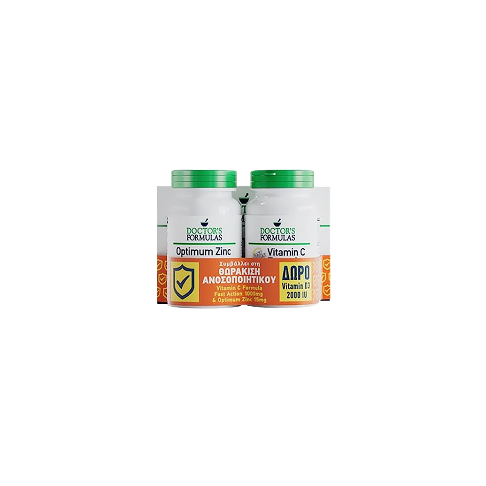 ΔΩΡΟ Doctor's Formulas C, D3 2000IU & Zinc Set
