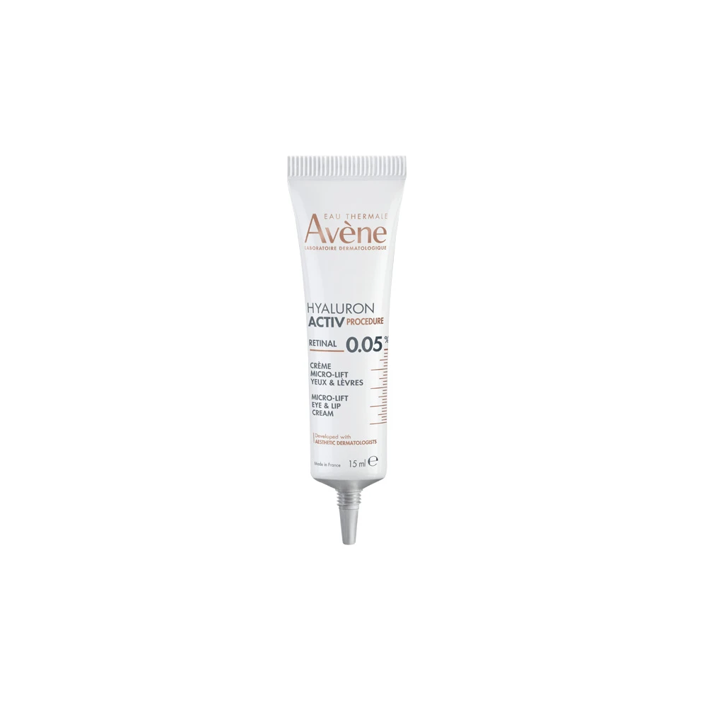 Avène Hyaluron Activ Procedure Κρέμα Micro Lift Ματιών & Χειλιών Με Ρετινάλη Για Γέμισμα Των Ρυτίδων & Σύσφιγξη Του Περιγράμματος 15ml