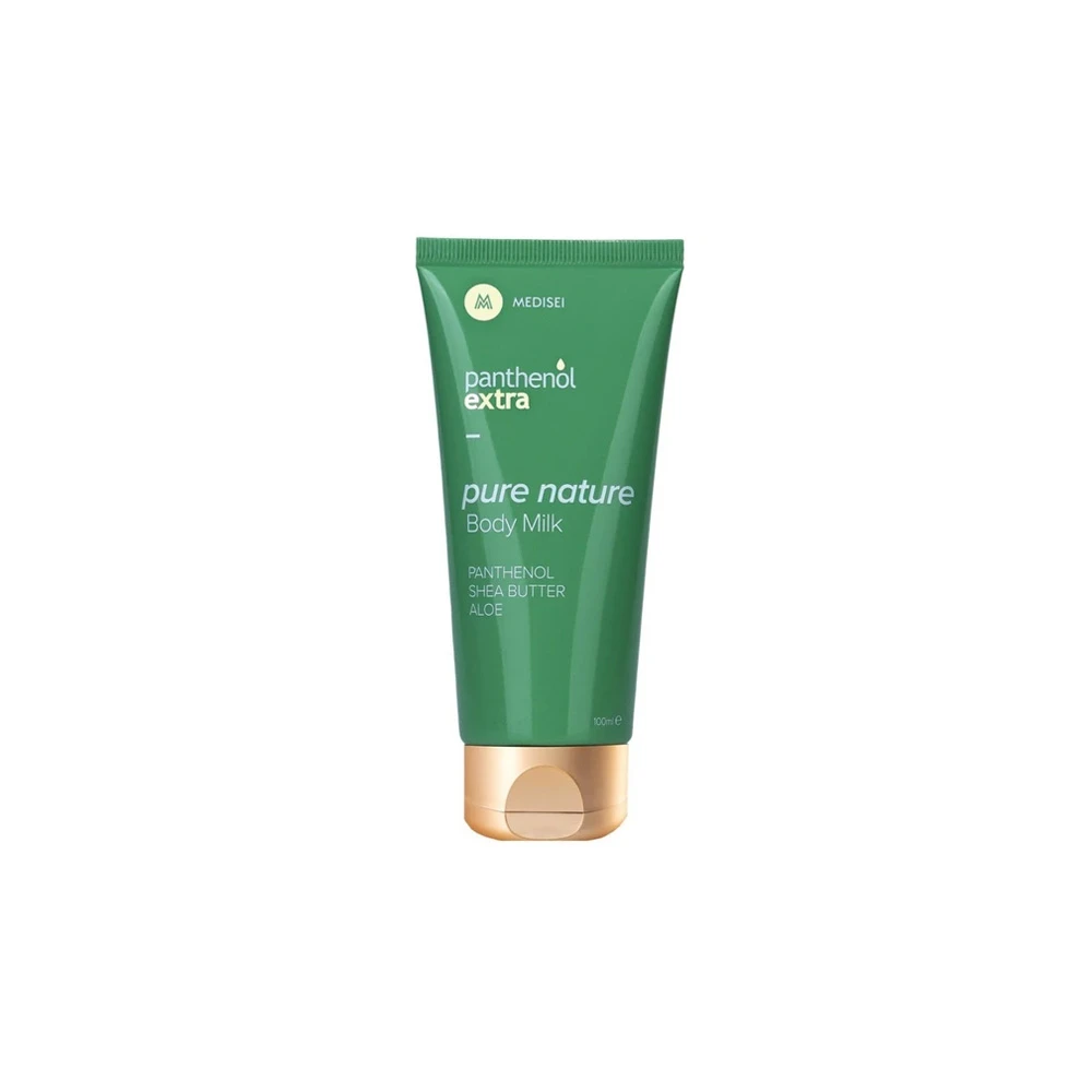 Panthenol Extra Pure Nature Body Milk Ενυδατικό Γαλάκτωμα Σώματος 100ml