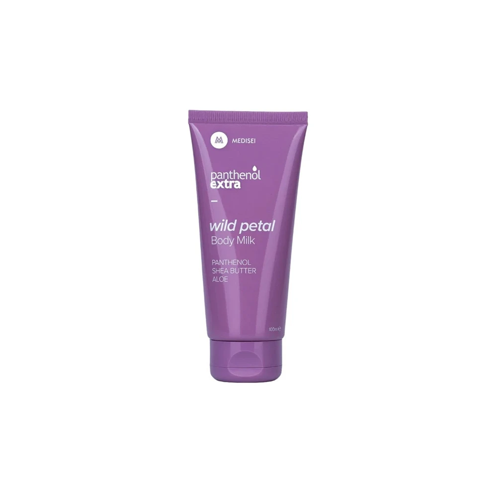 Panthenol Extra Wild Petal Body Milk Ενυδατικό Γαλάκτωμα Σώματος 100ml