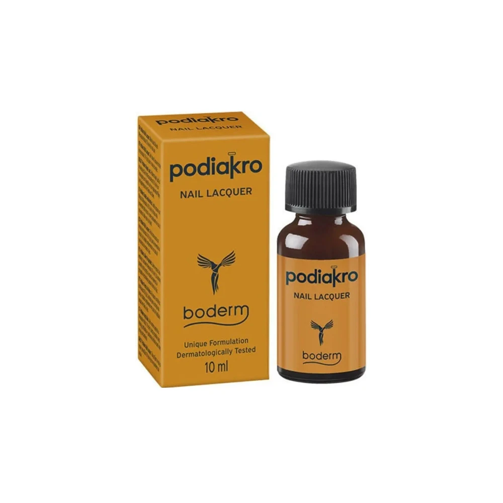 Boderm Podiakro Nail Lacquer Βερνίκι Νυχιών Για Προστασία & Διατήρηση Της Υγιούς Όψης Των Νυχιών 10ml
