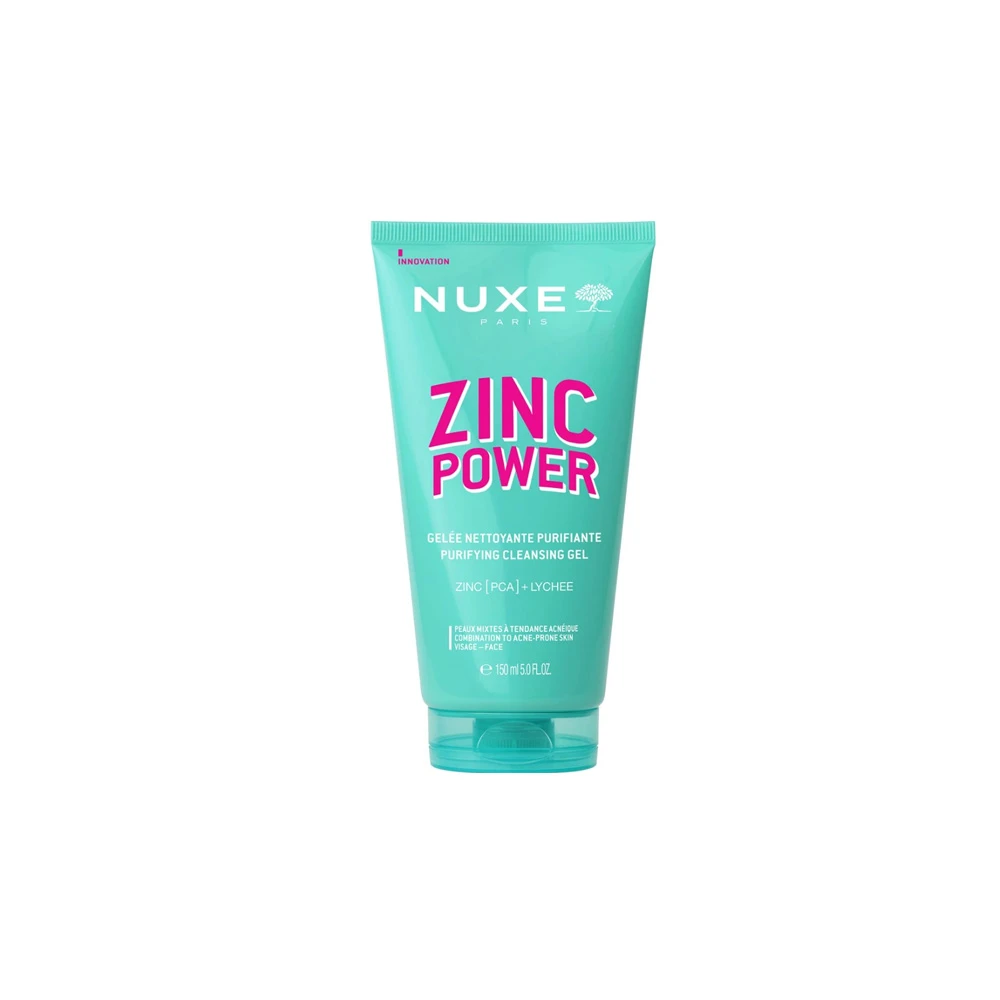 Nuxe Zinc Power Purifying Cleansing Τζελ Καθαρισμού Κατά Των Ατελειών 150ml