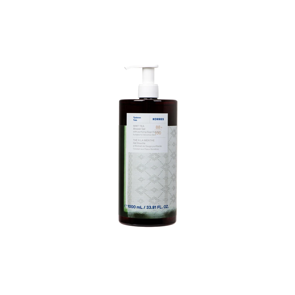 Korres Mint Tea Shower Gel 1Lt