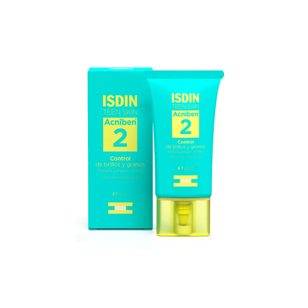 ISDIN Acniben Shine & Pimples Control Κρέμα Gel Κατά Της Λιπαρότητας 40ml