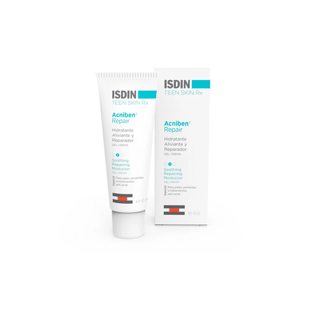 ISDIN Teen Skin Rx Acniben Repair Κρέμα-Gel Προσώπου Για Ενυδάτωση & Καταπράυνση 40ml