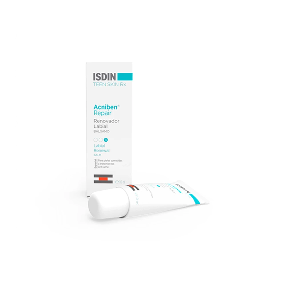 ISDIN Acniben Repair Lip Balm Για Ενυδάτωση Επιδιόρθωση & Προστασία Των Χειλιών 10ml