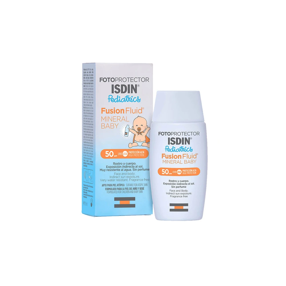ISDIN Fotoprotector Pediatrics Fusion Fluid Mineral Baby SPF50 50ml
