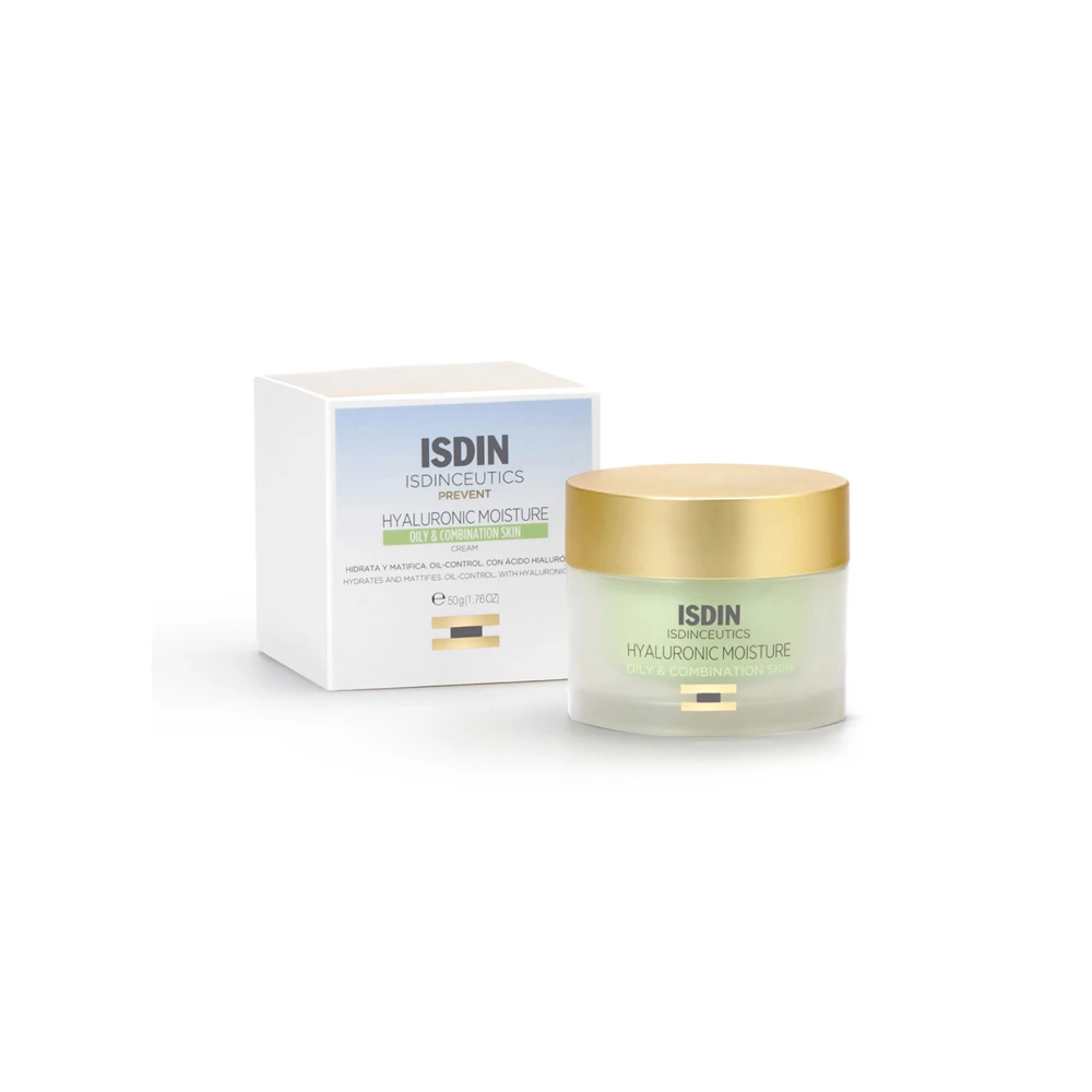 ISDIN Isdinceutics Prevent Hyaluronic Moisture Cream Oily & Combination Skin 50gr