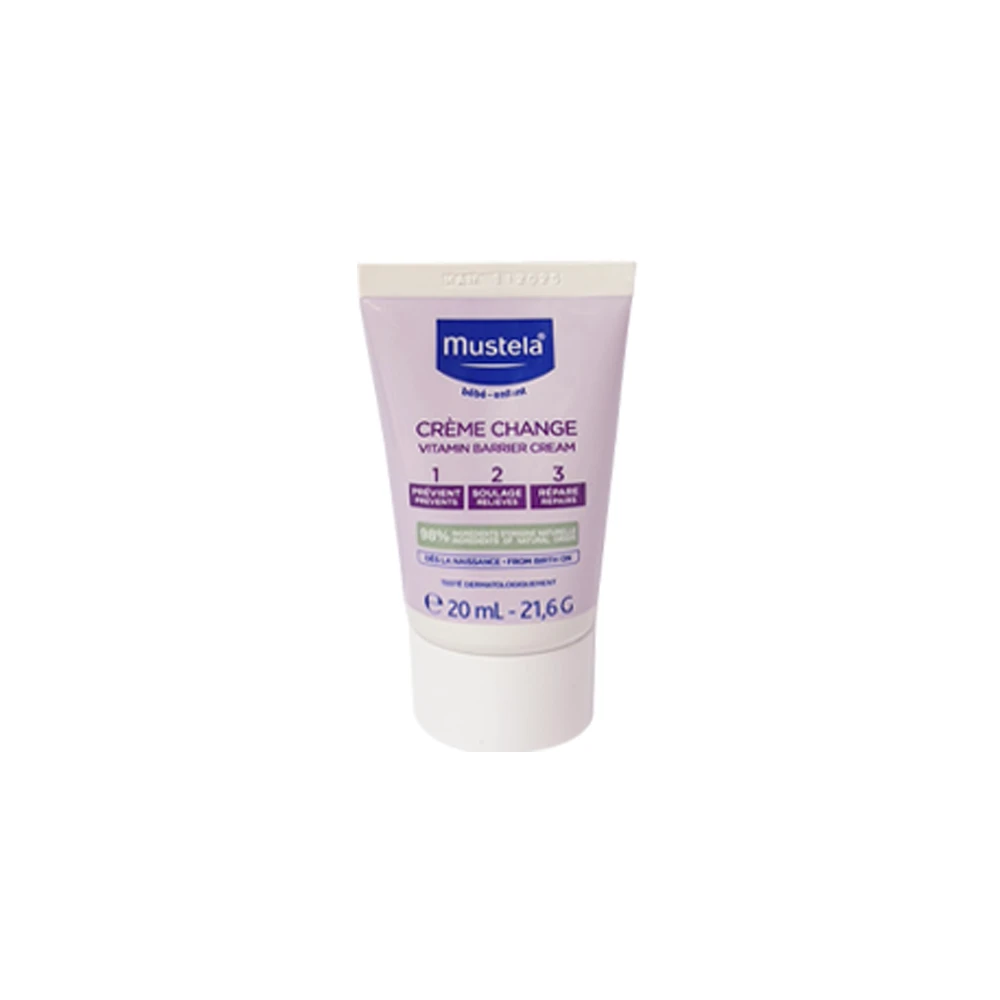 ΔΩΡΟ Mustela Vitamin Barrier Cream Κρέμα Για Την Αλλαγή Της Πάνας 20ml