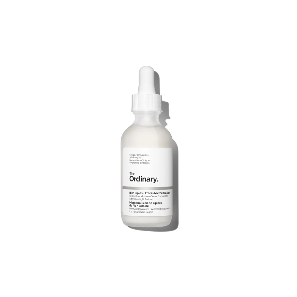 The Ordinary Rise Lipids & Ectoin Microemulsion Κρέμα Προσώπου Ελαφριάς Υφής Για Λάμψη & Ενυδάτωση 60ml