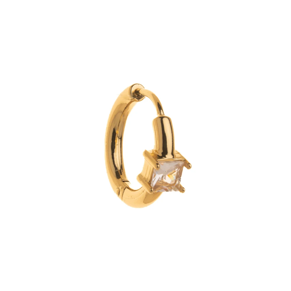 Borghetti Art 1341 Brillantino Oro Hoop Earrings 1 pair