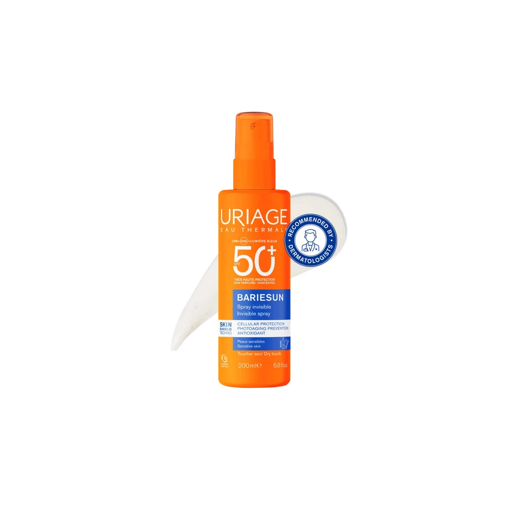 Uriage Bariésun Fragrance Free Invisible Spray SPF50+ 200ml