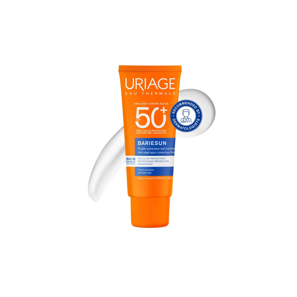 Uriage Bariesun Anti-Dark Spot Corrective Fluid Αντηλιακό Γαλάκτωμα Προσώπου SPF50+ 40ml