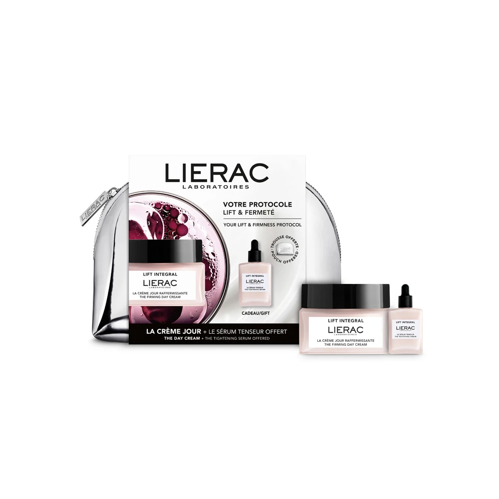 Lierac Promo Lift Integral Coffret Crème Jour Raffermissante Συσφιγκτική Κρέμα Ημέρας 50ml & Sérum Tenseur Συσφιγκτικός Ορός 15ml
