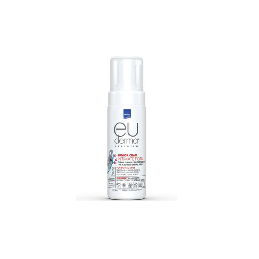 InterMed Euderma Babyderm Junior Cran Intimate Foam 150ml