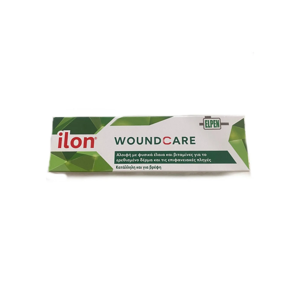 Elpen Ilon Woundcare Ointment Επουλωτική Αλοιφή Για Πληγές & Ερεθισμούς 50ml