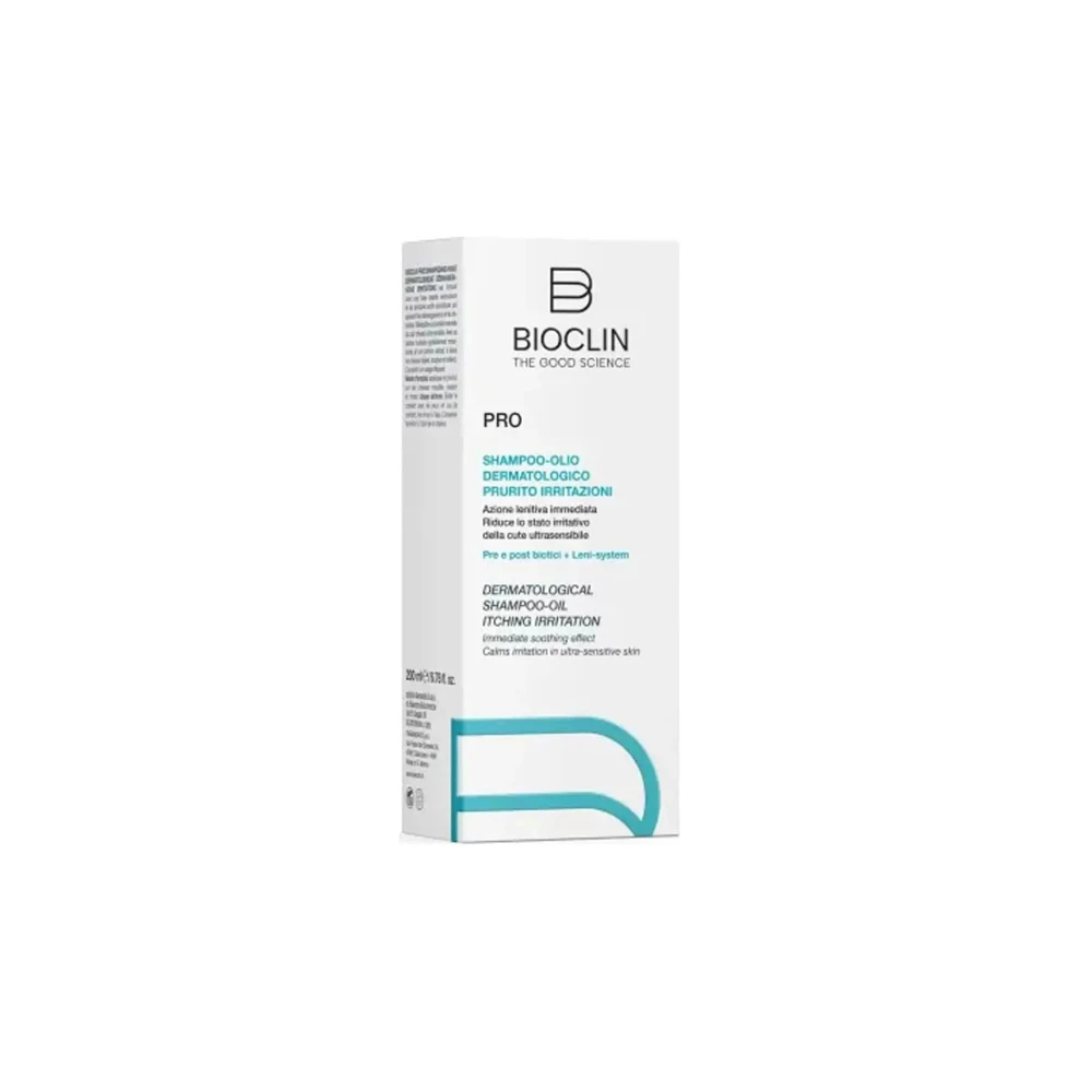Bioclin Pro Dermatological Shampoo-Oil Itching Irritation Καταπραϋντικό Σαμπουάν Για Εξαιρετικά Ευαίσθητη Επιδερμίδα 200ml