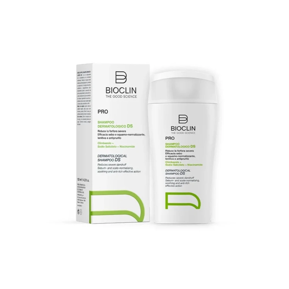 Bioclin Pro Dermatological Shampoo DS Σαμπουάν Ιδανικό Για Φροντίδα Του Τριχωτού Της Κεφαλής 125ml