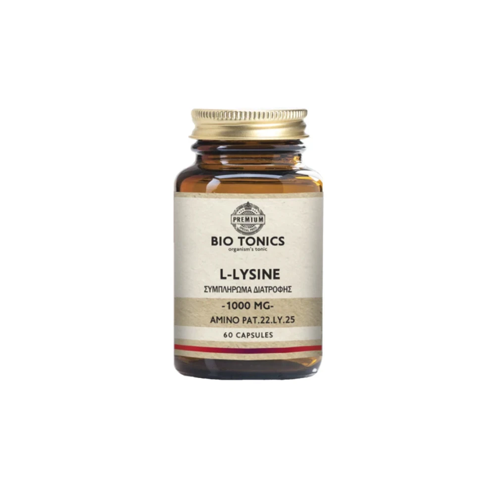 Bio Tonics L-Lysine 1000mg 60 caps