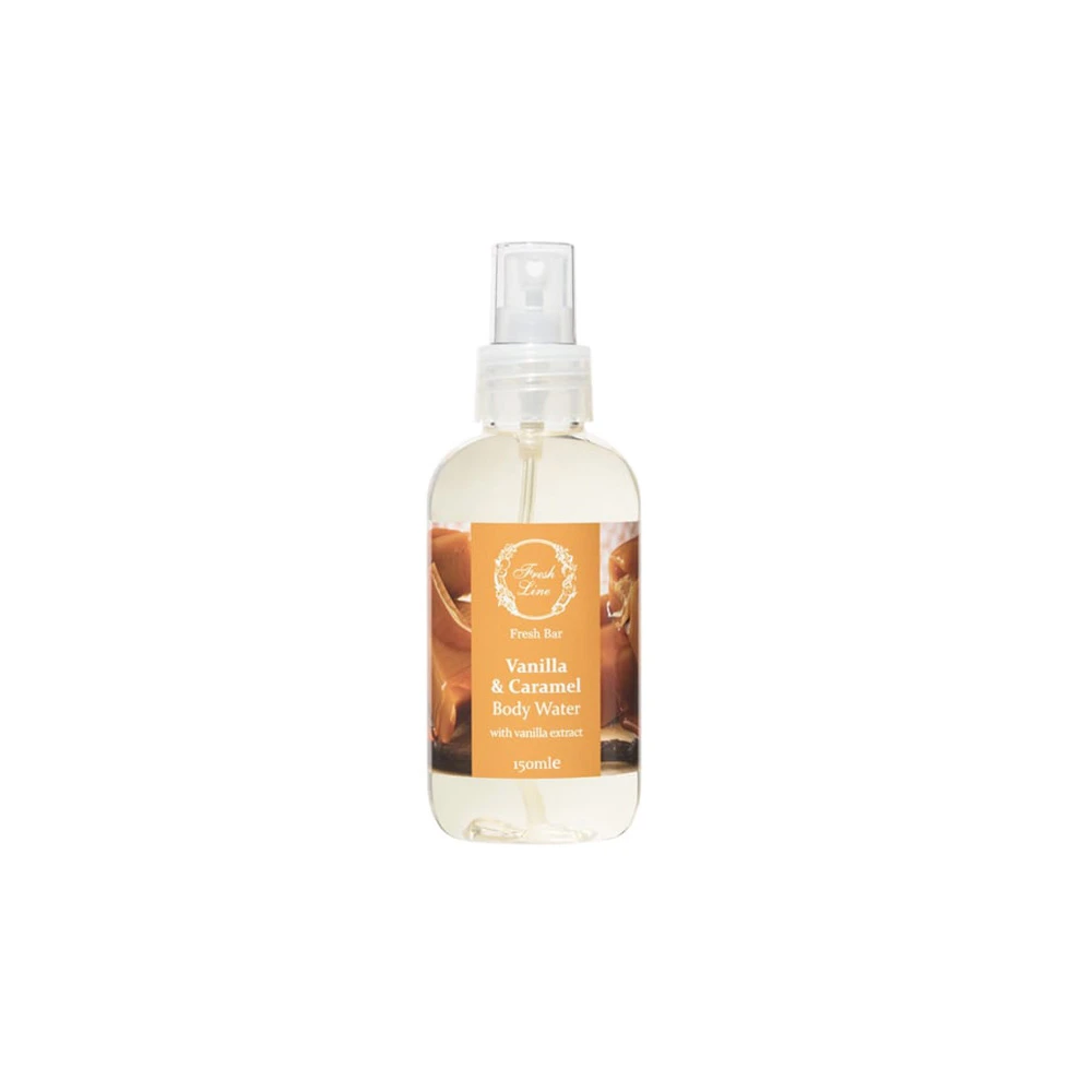 Fresh Line Vanilla & Caramel Body Water 150ml