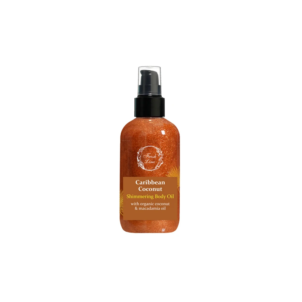 Fresh Line Caribbean Coconut Shimmering Body Oil 150ml