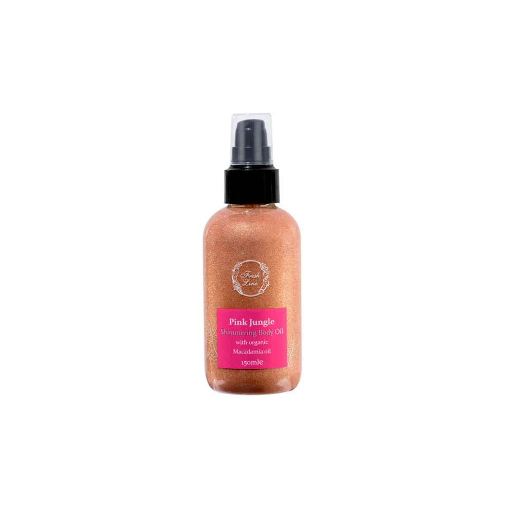 Fresh Line Pink Jungle Shimmering Body Oil 150ml