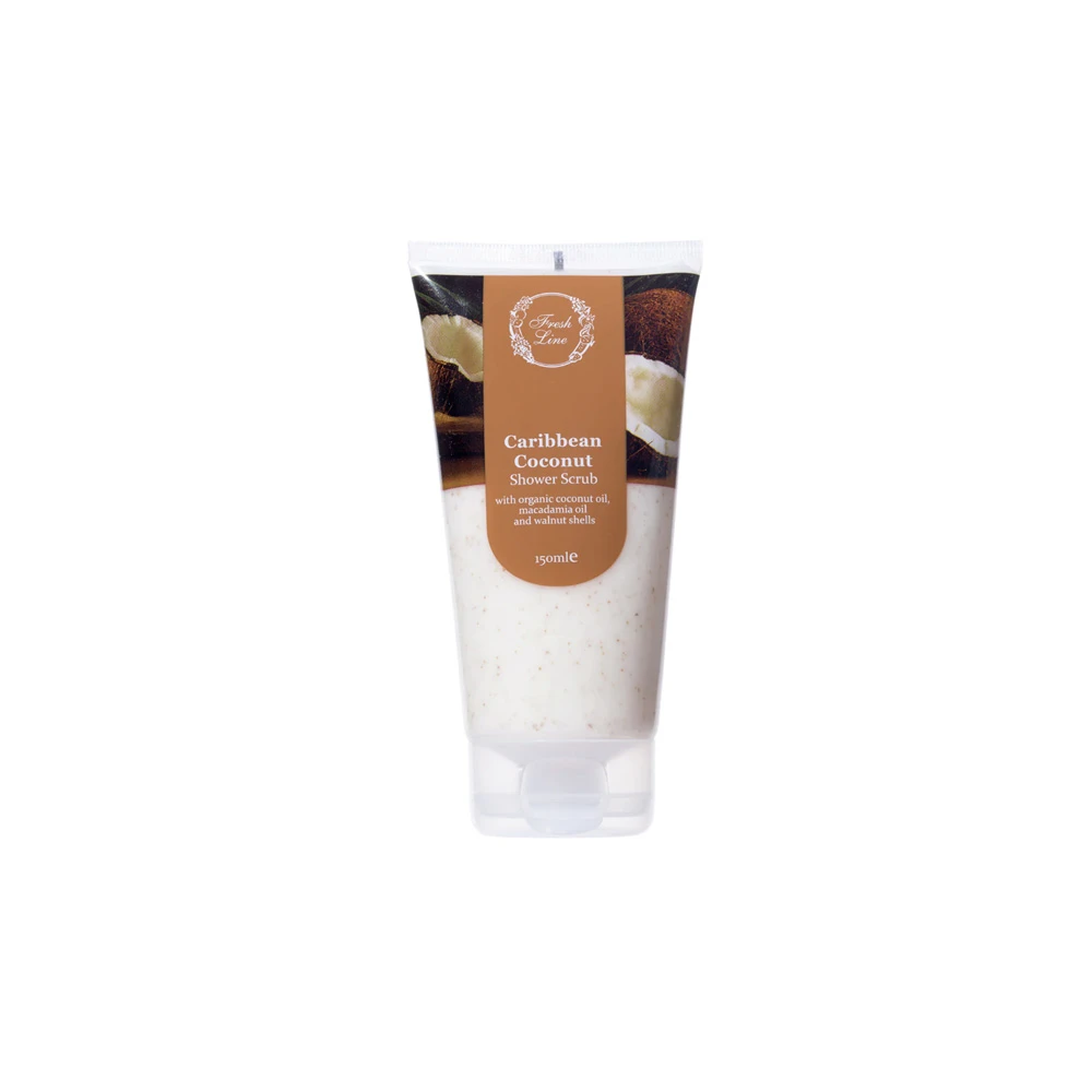 Fresh Line Caribbean Coconut Shower Scrub 150ml